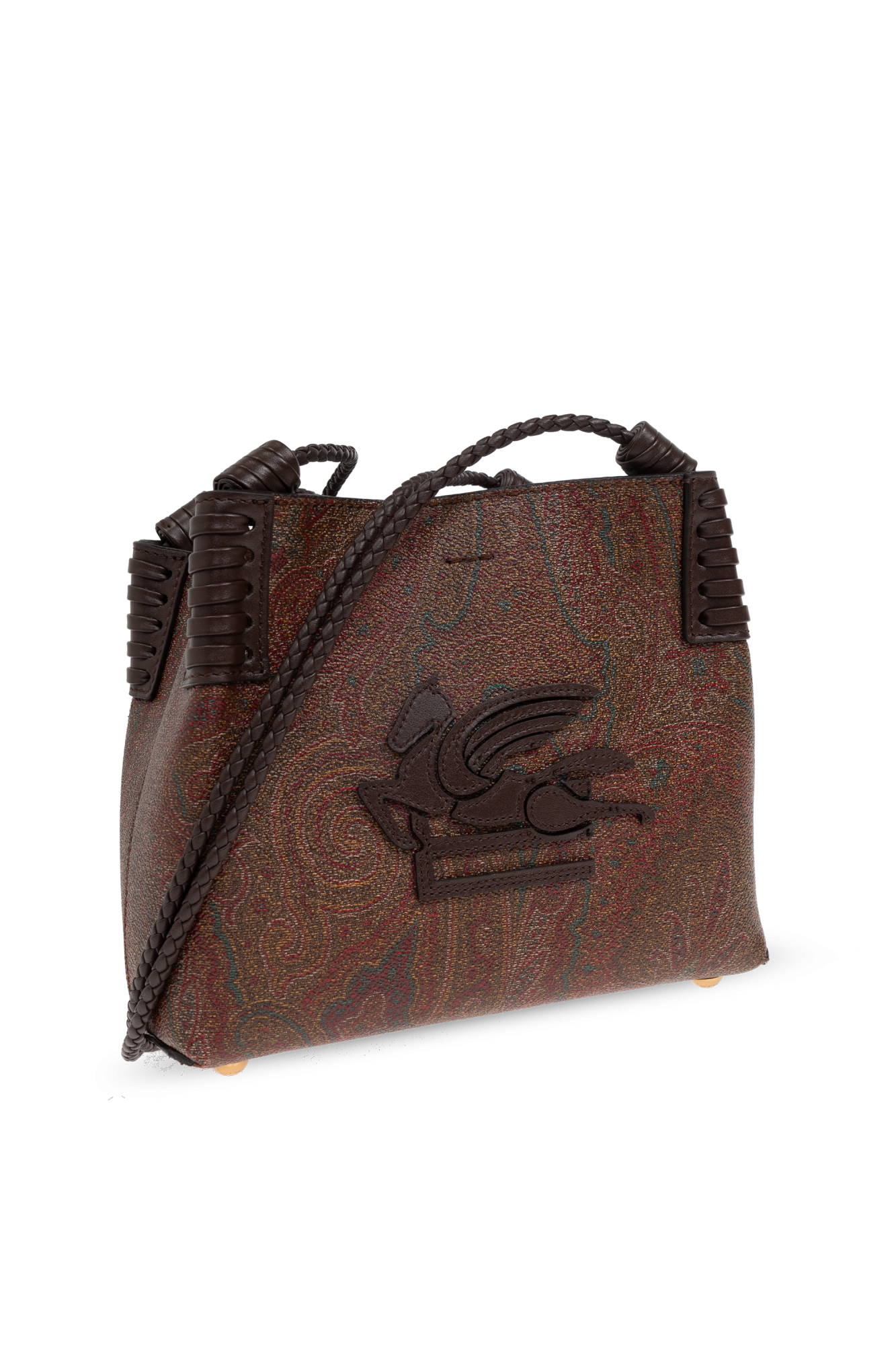 【関送込】ETRO◆LEATHER LIBRA SHOULDER BAG ETRO Libra ショルダーバッグ | ブラウン | FARFETCH JP